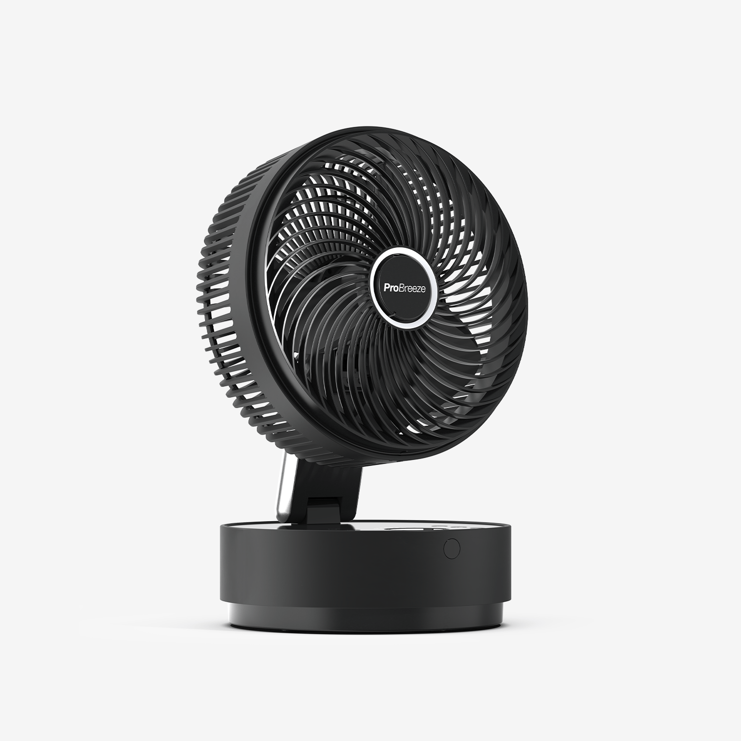 8” Turbo Desk Fan with 4 Operating Modes & 12 Hour Timer - Black