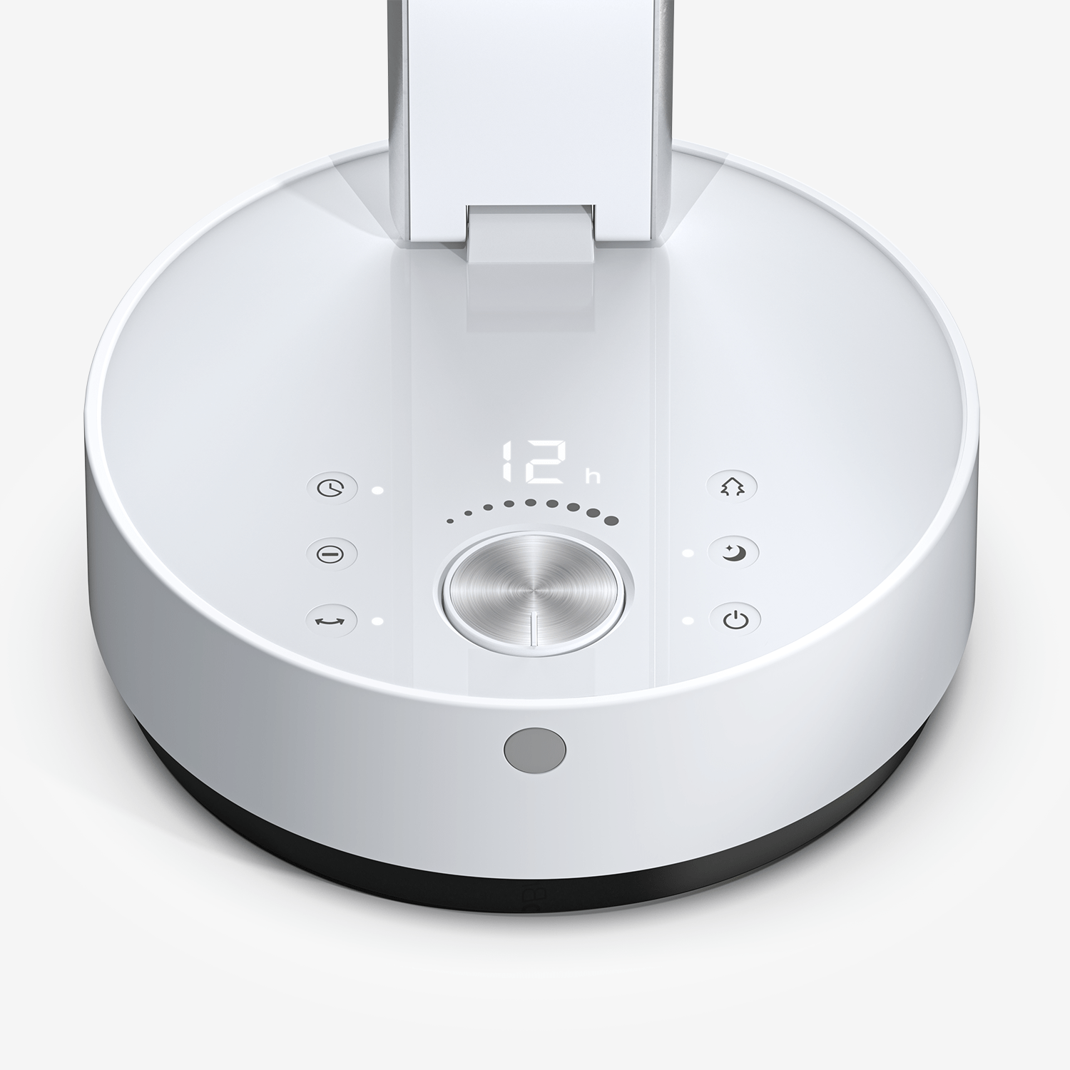 8” Turbo Desk Fan with 4 Operating Modes & 12 Hour Timer - White