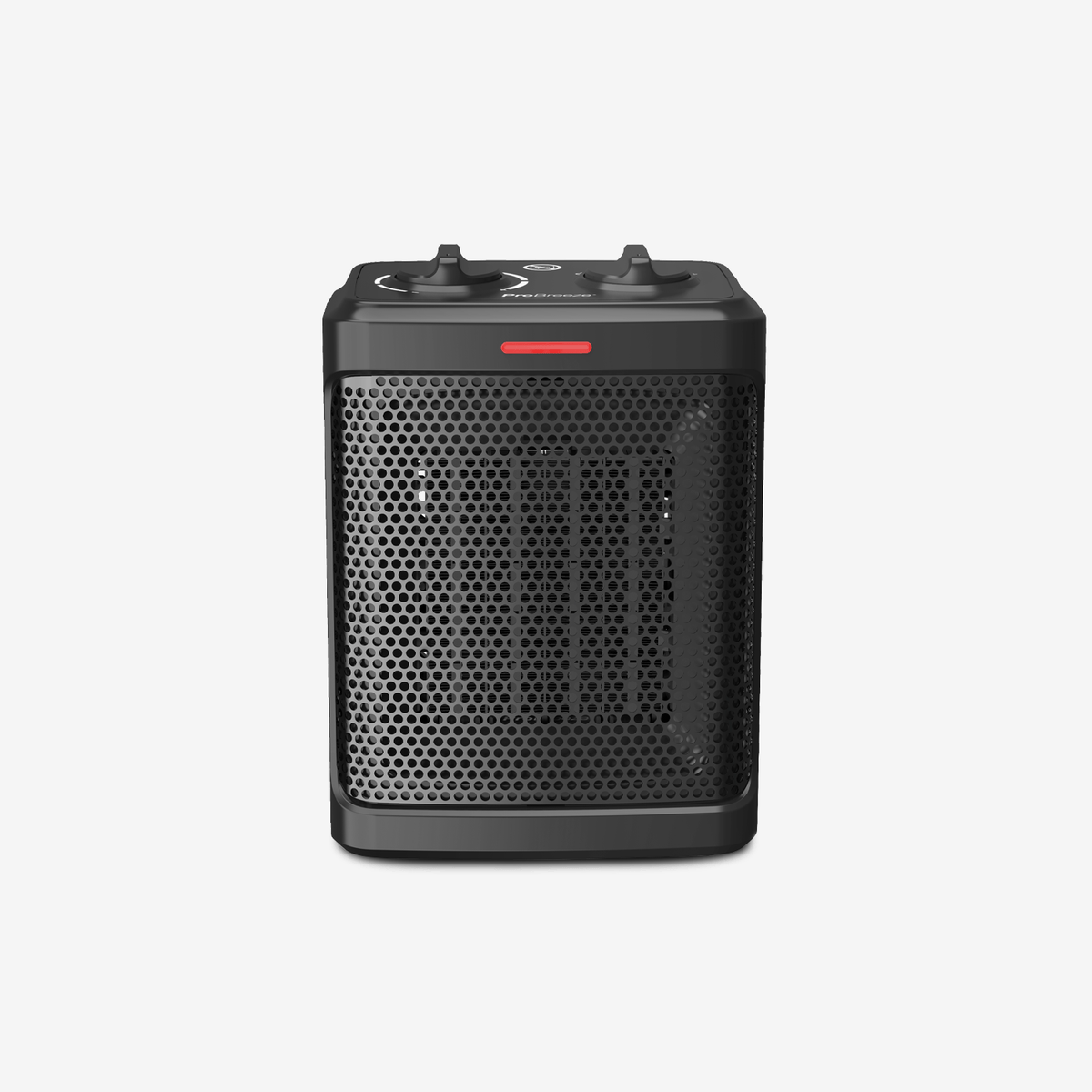 1500W Mini Ceramic Space Heater - Black